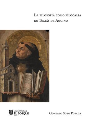 cover image of La filosofía como filocalia en Tomás de Aquino